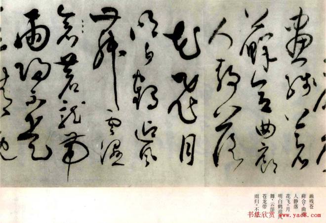 张弼草书《题水月轩手卷》明清书家