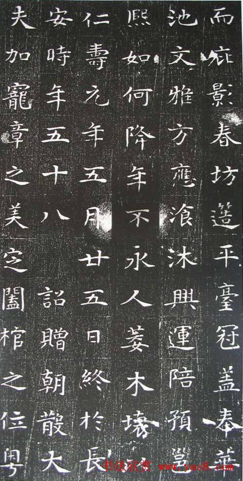 清雅楷法《隋张盈夫妇墓志》墓志塔铭