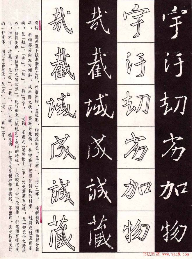 字帖分享:《王羲之圣教序及其笔法》行书字帖