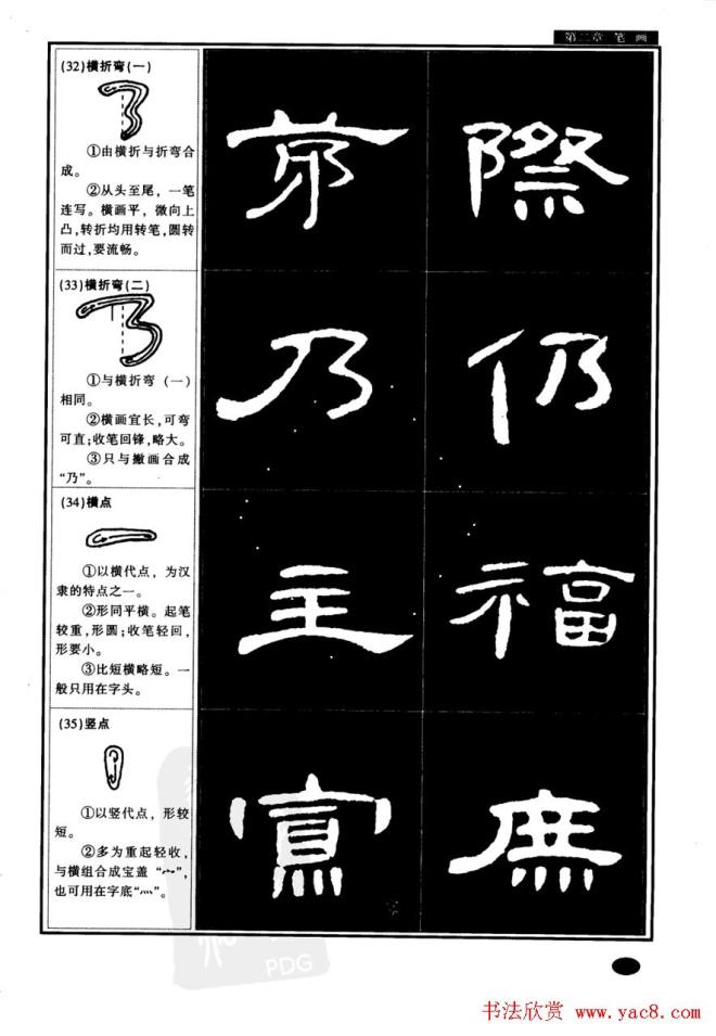 书法字帖《曹全碑隶书教程》隶书字帖