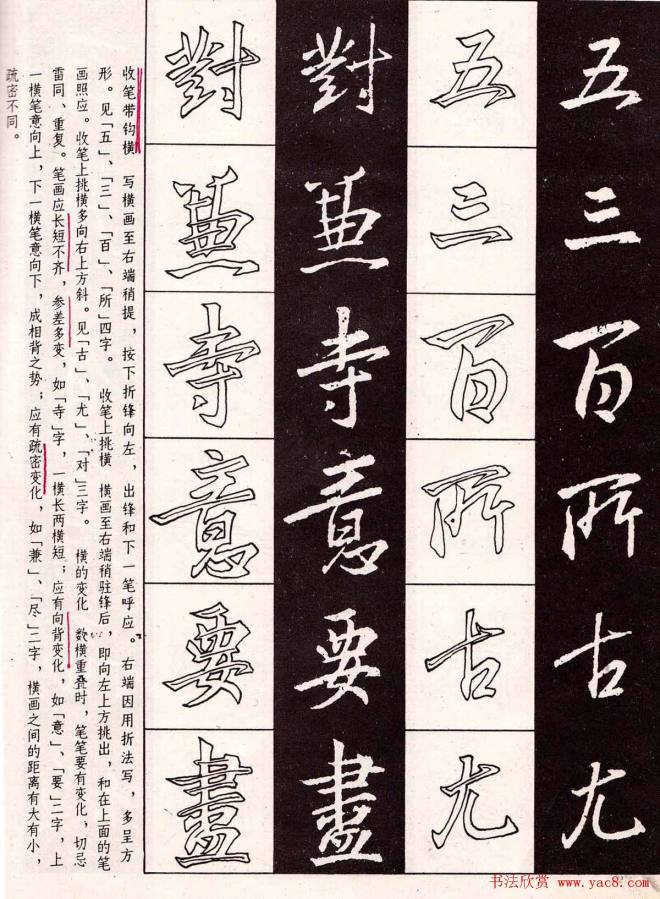 字帖分享:《王羲之圣教序及其笔法》行书字帖