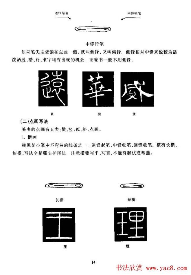 篆体入门丛书《篆书技法百日通》篆书字帖