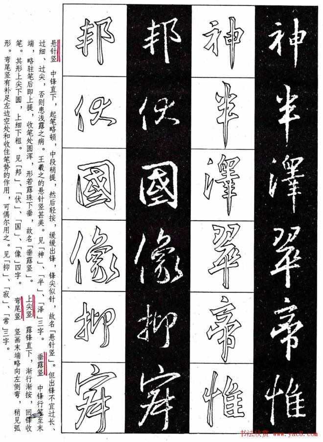 字帖分享:《王羲之圣教序及其笔法》行书字帖