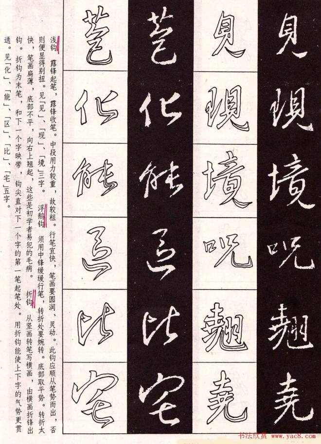 字帖分享:《王羲之圣教序及其笔法》行书字帖