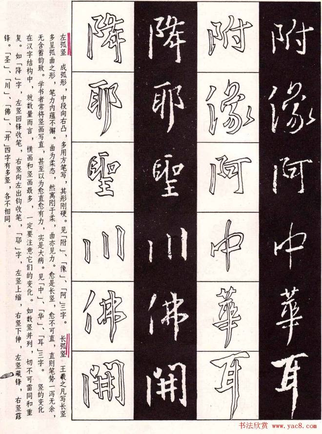 字帖分享:《王羲之圣教序及其笔法》行书字帖