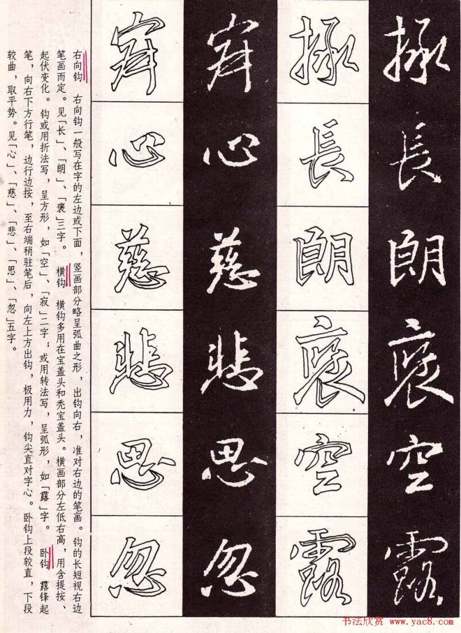 字帖分享:《王羲之圣教序及其笔法》行书字帖