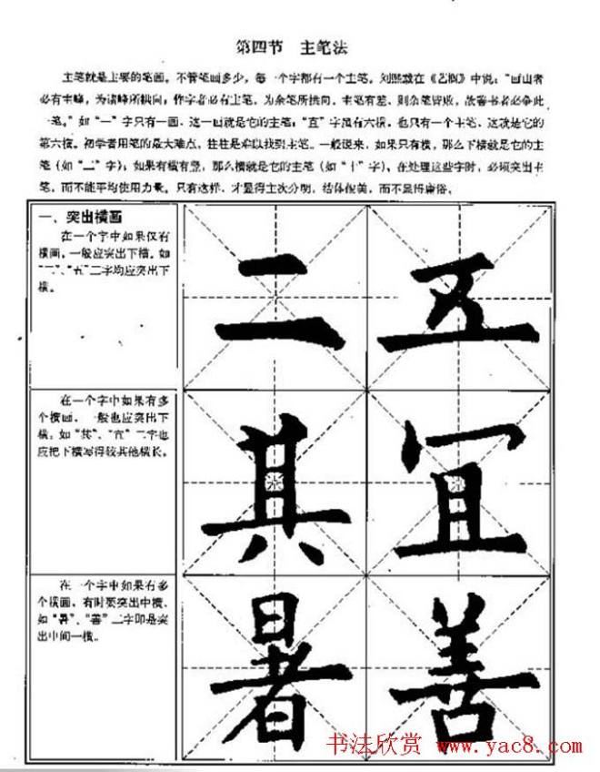 中国书法教程《欧阳询楷书习字帖》楷书字帖